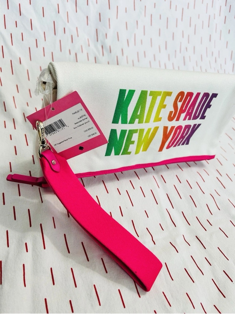 KATE SPADE NEW YORK FOLD OVER POUCH